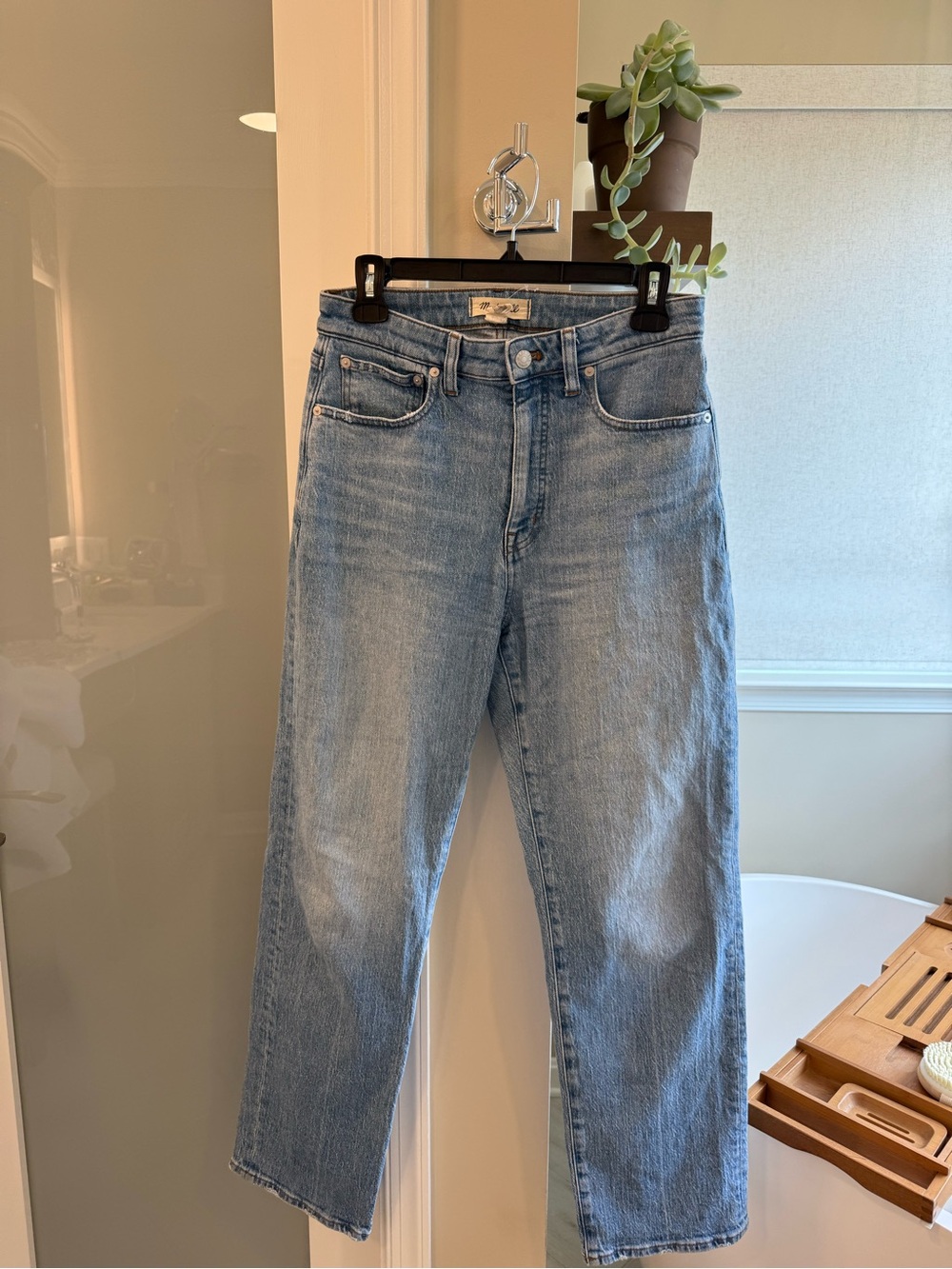 Madewell curvy 90s straight 27